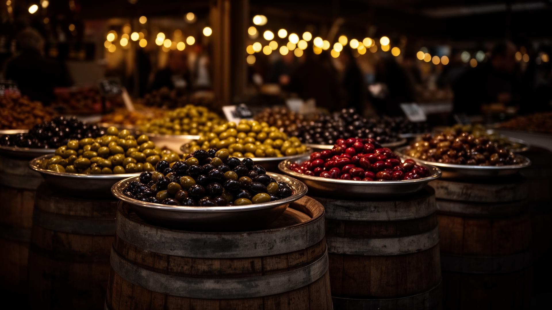 Mediterranean olive grove